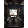 塑木地板外墻棧道涼亭護欄花箱垃圾箱
